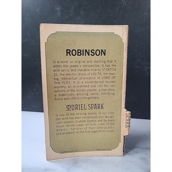 Robinson By Muriel Spark Paperback - Picture 9 of 10
